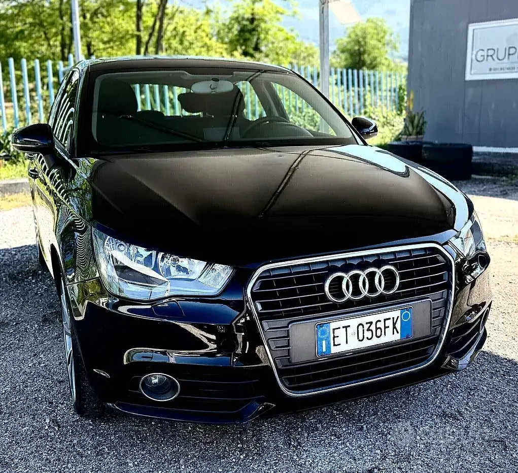 Usata Audi A1 90 CV (66 kW) 2014 Nero Utilitaria