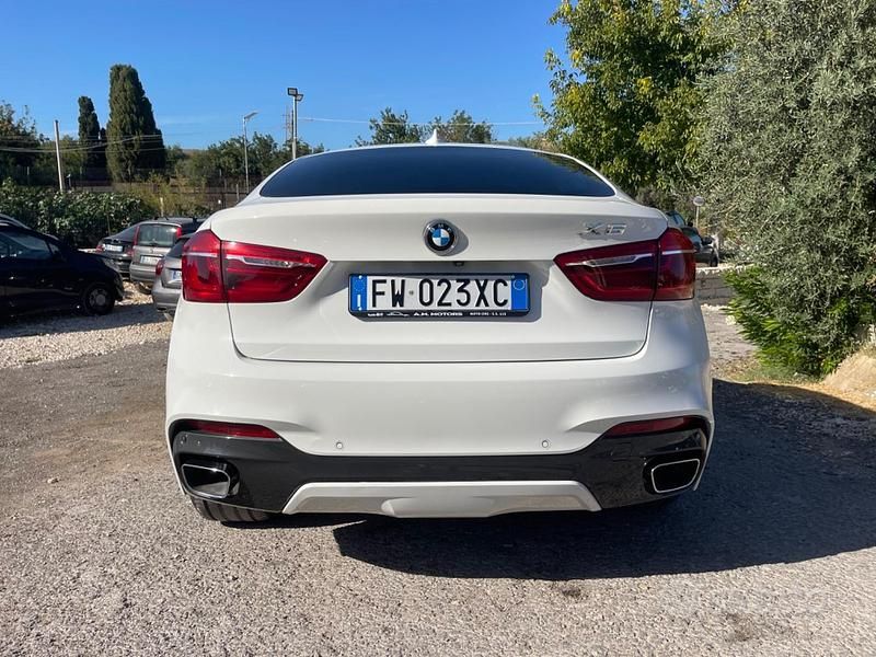 Usata BMW X6 M Sport 312 CV (229 kW) 2019 Bianco SUV