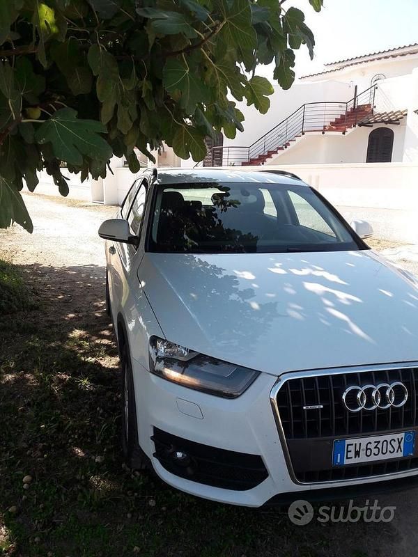 Usata Audi Q3 140 CV (102 kW) 2014 Bianco SUV