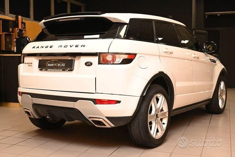 Usata Land Rover Range Rover evoque Dynamic 190 CV (139 kW) 2011 Bianco SUV