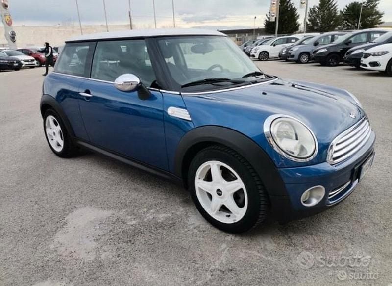 Usata Mini Cooper Coupé 120 CV (88 kW) 2007 Blu Coupé