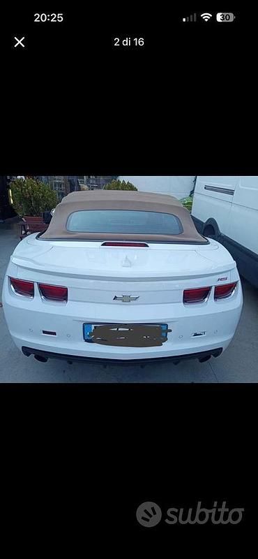 Usata Chevrolet Camaro 2012 Bianco Cabrio