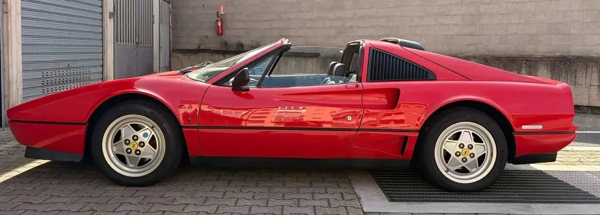 Usata Ferrari 208 253 CV (186 kW) 1988 Rosso Coupé