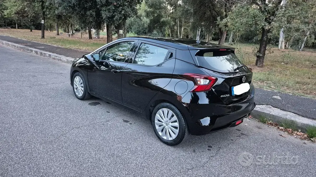 Usata Nissan Micra Acenta 90 CV (66 kW) 2023 Nero Utilitaria