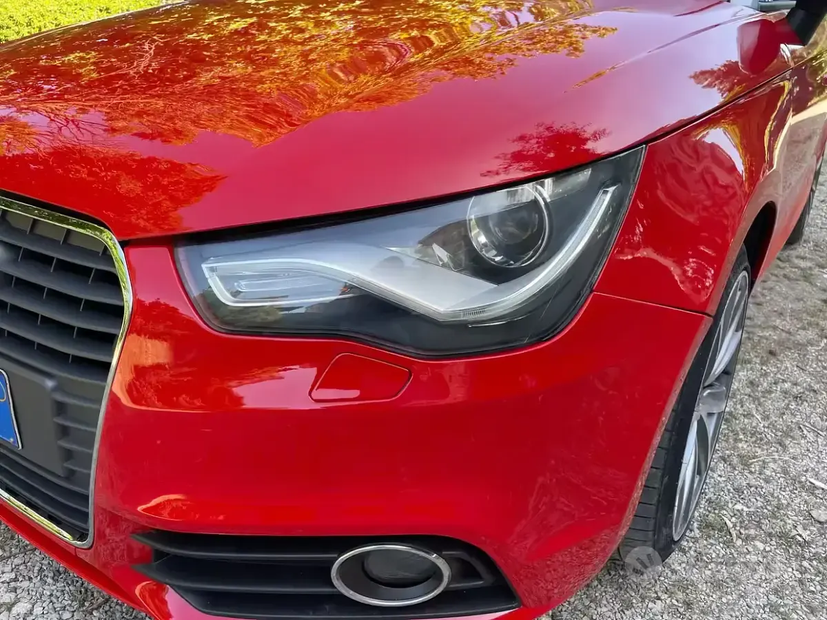 Usata Audi A1 Admired 90 CV (66 kW) 2014 Rosso Utilitaria