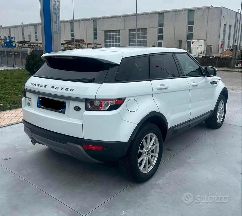 Usata Land Rover Range Rover evoque Pure 150 CV (110 kW) 2013 Bianco SUV