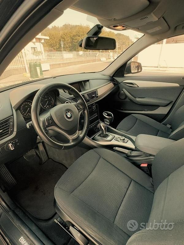 Usata BMW X1 204 CV (150 kW) 2014 Nero SUV