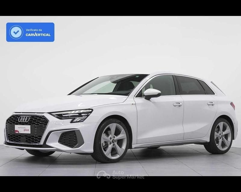 Usata Audi A3 S-Line 150 CV (110 kW) 2024 Bianco Berlina