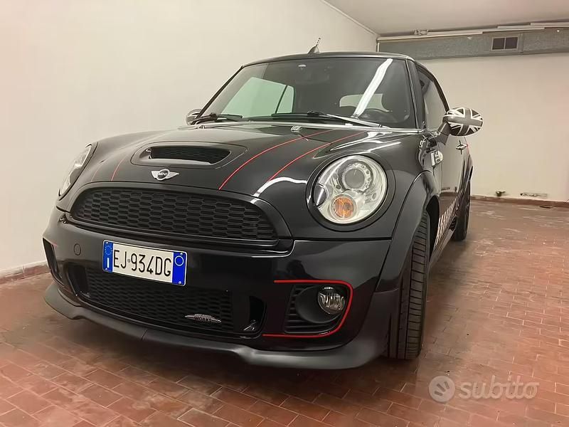 Usata Mini John Cooper Works Cabriolet 211 CV (155 kW) 2011 Nero Cabrio