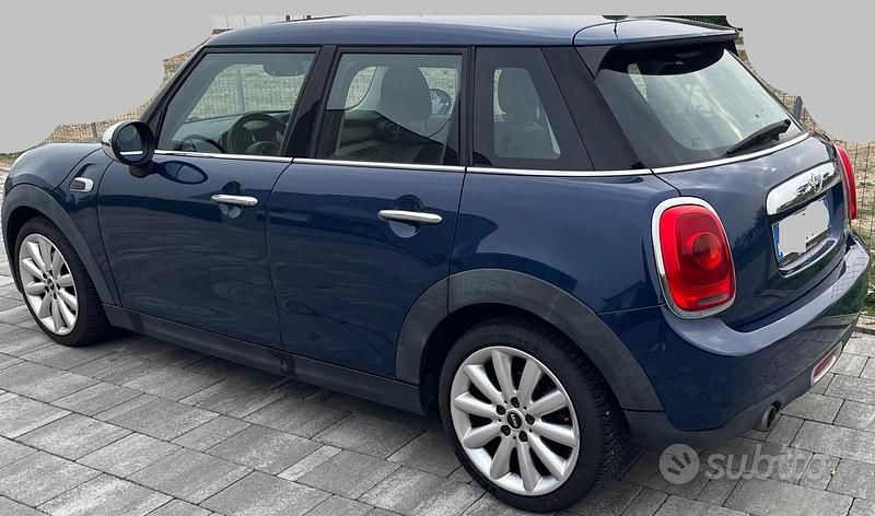 Usata Mini One D 2016 Blu Utilitaria