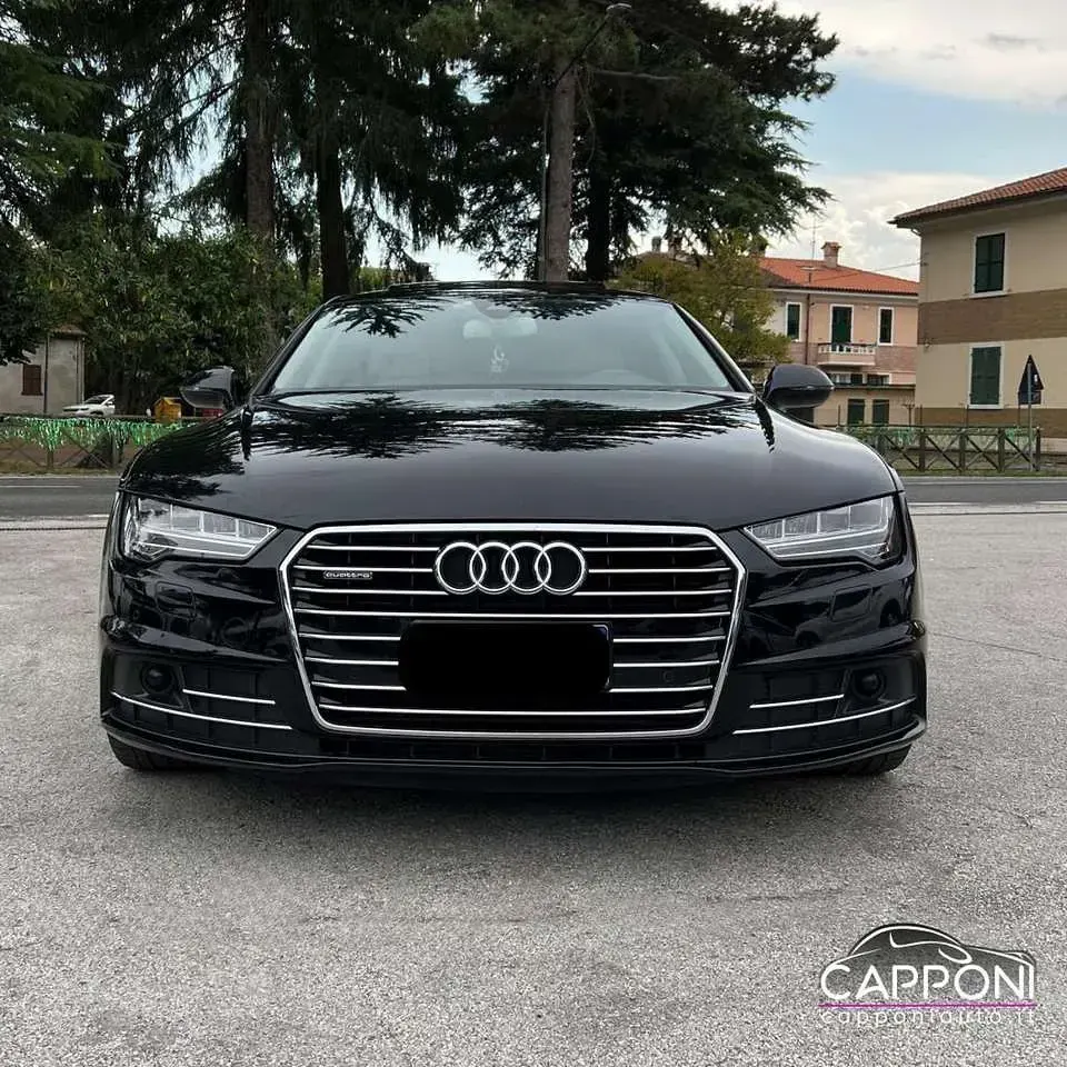 Usata Audi A7 Sportback S-Line 320 CV (235 kW) 2015 Nero Utilitaria