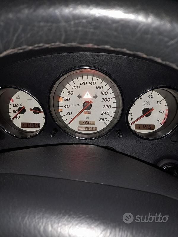 Usata Mercedes 170 192 CV (141 kW) 1999 Blu Cabrio