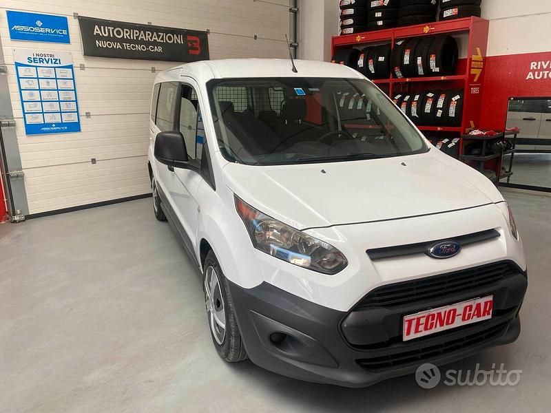 Usata Ford Transit Connect 100 CV (73 kW) 2017 Bianco Monovolume
