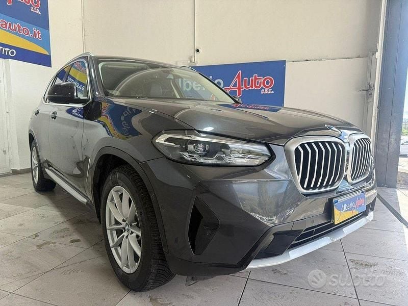 Usata BMW X3 190 CV (139 kW) 2022 Grigio SUV