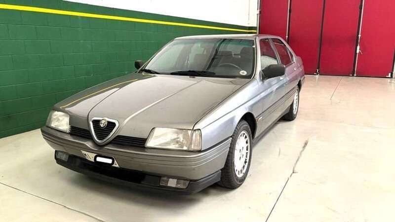 Usata Alfa Romeo 164 145 CV (106 kW) 1988 Grigio Berlina