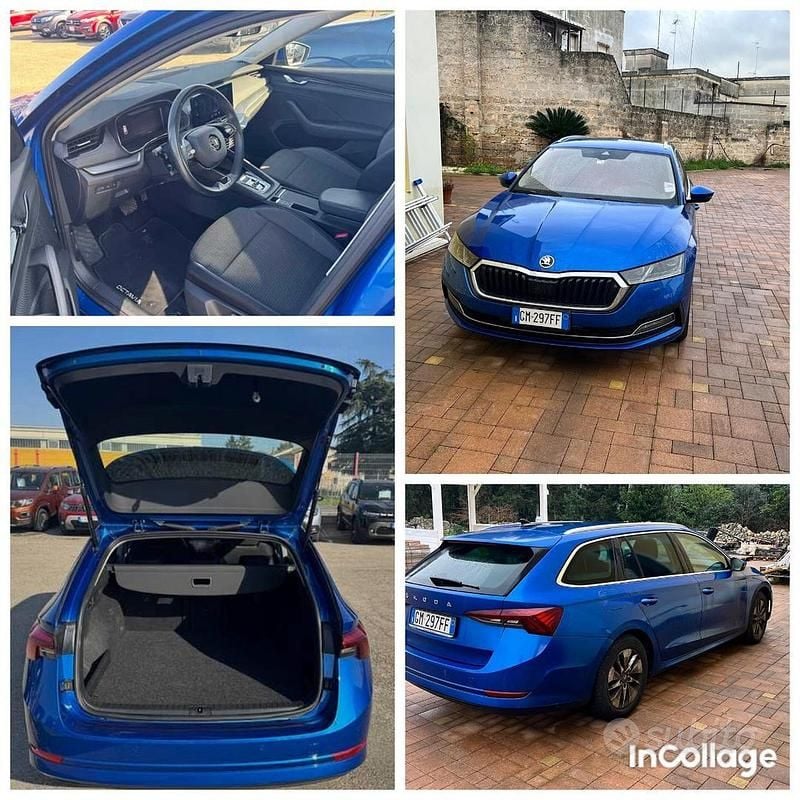 Usata Skoda Octavia 131 CV (96 kW) 2020 Blu Station wagon