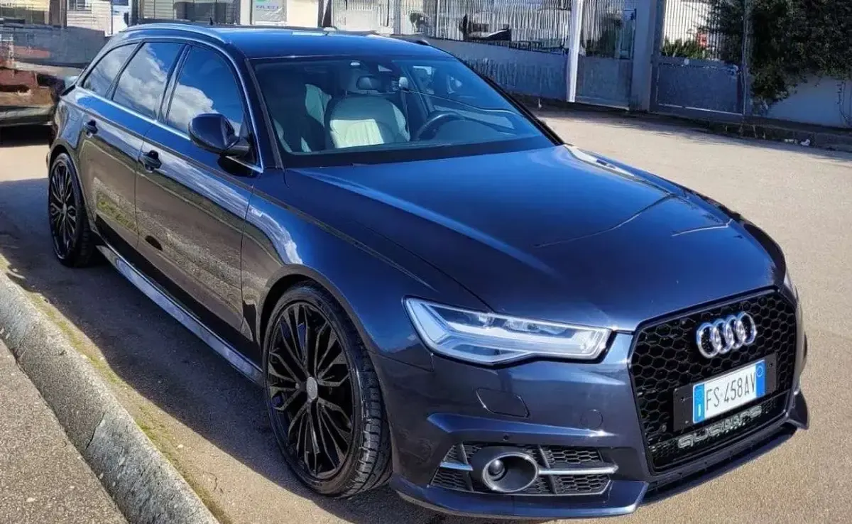 Usata Audi A6 218 CV (160 kW) 2018 Nero Station wagon
