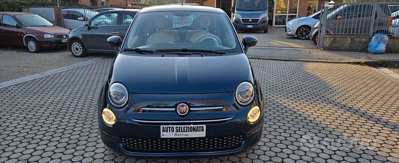 Usata Fiat 500 Lounge 69 CV (50 kW) 2018 Blu Berlina