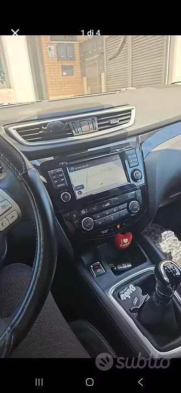 Usata Nissan Qashqai 110 CV (80 kW) 2015 Grigio SUV