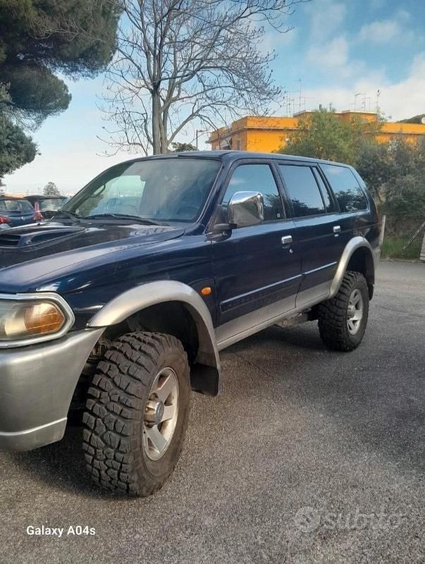 Usata Mitsubishi Pajero Sport 2002 Blu SUV