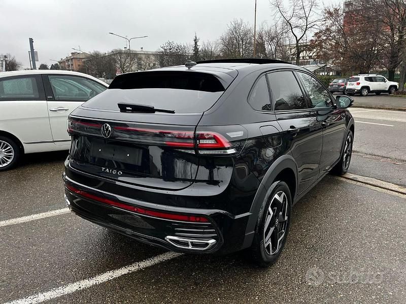 Usata VW Taigo R-line 116 CV (85 kW) 2025 Nero SUV