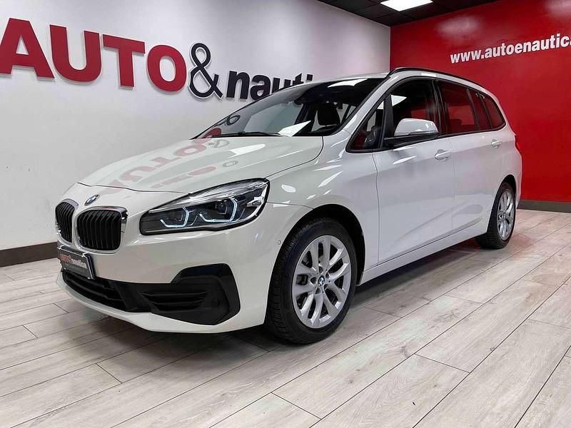 Usata BMW 218 Gran Tourer Advantage 150 CV (110 kW) 2020 Bianco Monovolume
