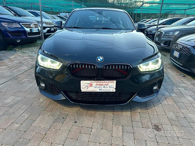 Usata BMW 116 M Sport 110 CV (80 kW) 2019 Nero Utilitaria