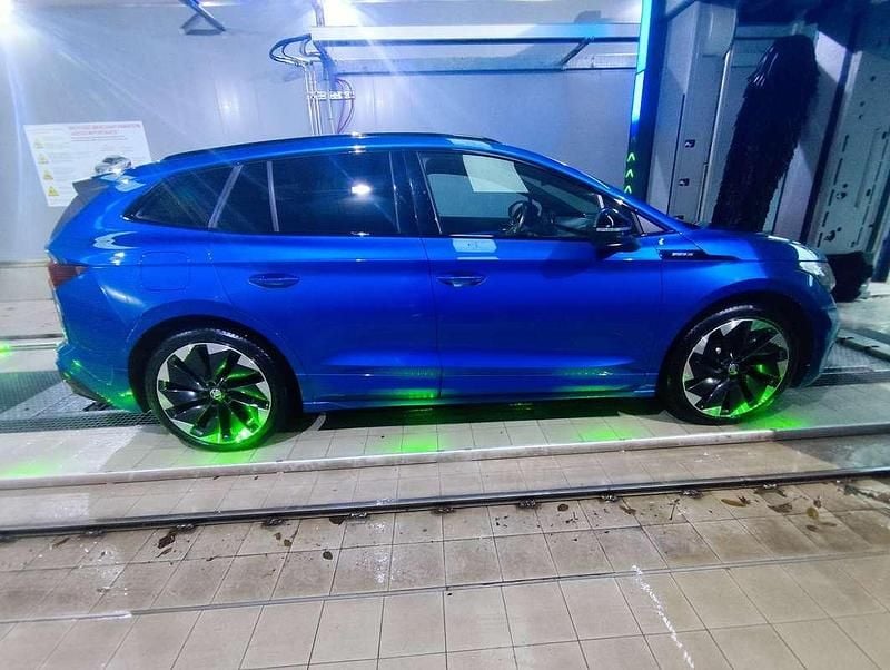 Usata Skoda Enyaq iV SportLine 150 kW (204 CV) 2022 Blu/azzurro SUV