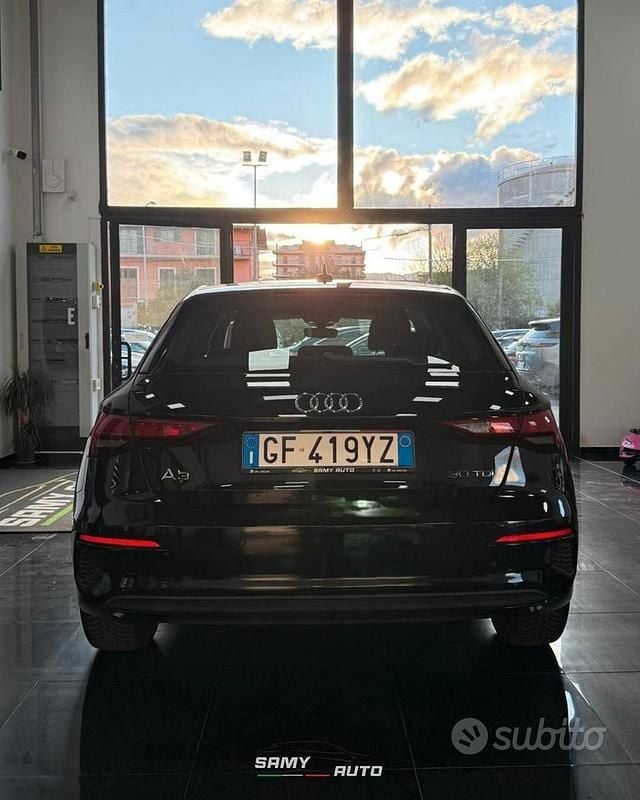 Usata Audi A3 Business 116 CV (85 kW) 2021 Nero Berlina