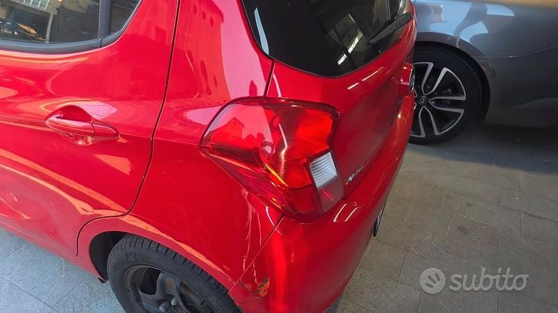 Usata Opel Karl 75 CV (55 kW) 2015 Rosso Utilitaria