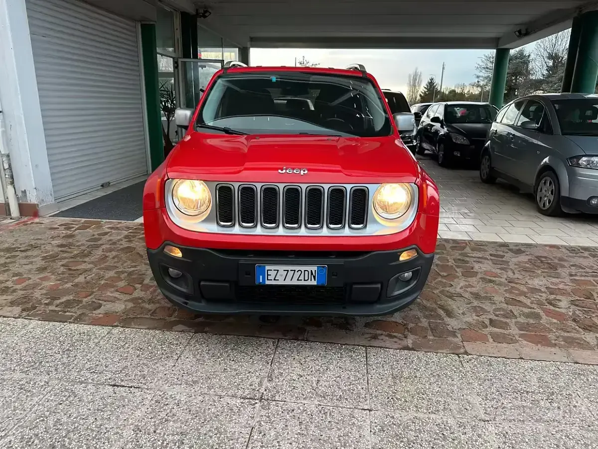 Usata Jeep Renegade 120 CV (88 kW) 2015 Rosso SUV