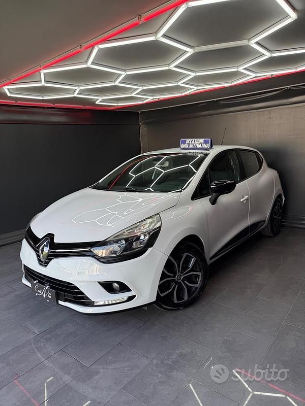 Usata Renault Clio IV 90 CV (66 kW) 2017 Bianco Berlina