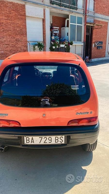 Usata Fiat 600 1999 Rosso Utilitaria