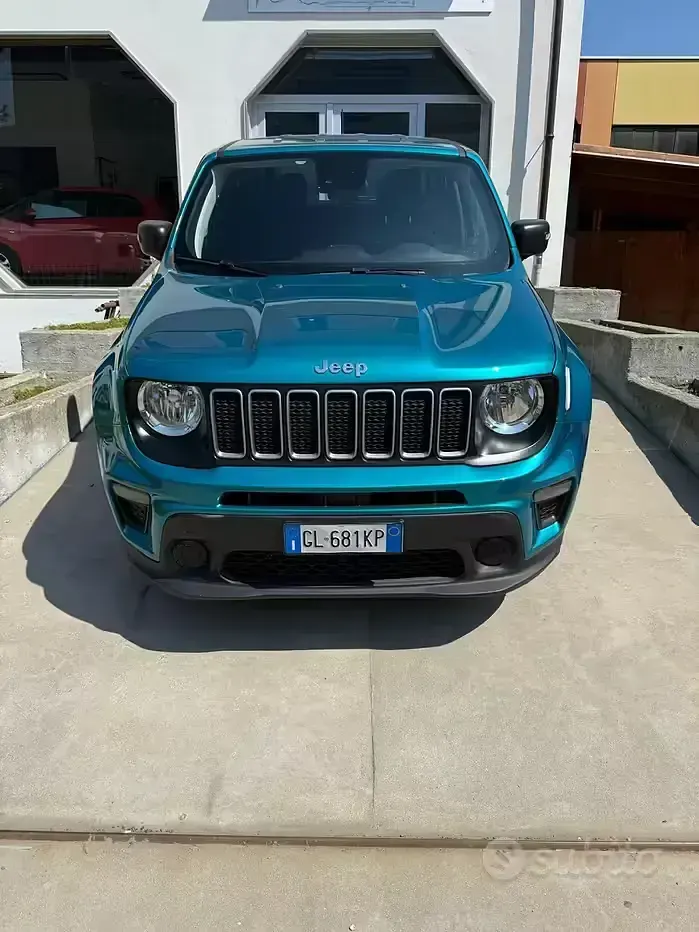 Usata Jeep Renegade Longitude 130 CV (95 kW) 2022 Blu SUV