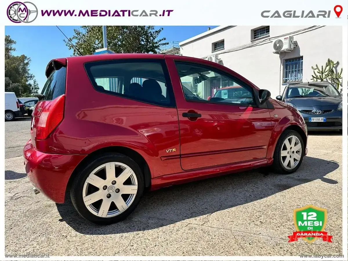 Usata Citroën C2 VTR Sport 122 CV (89 kW) 2004 Utilitaria