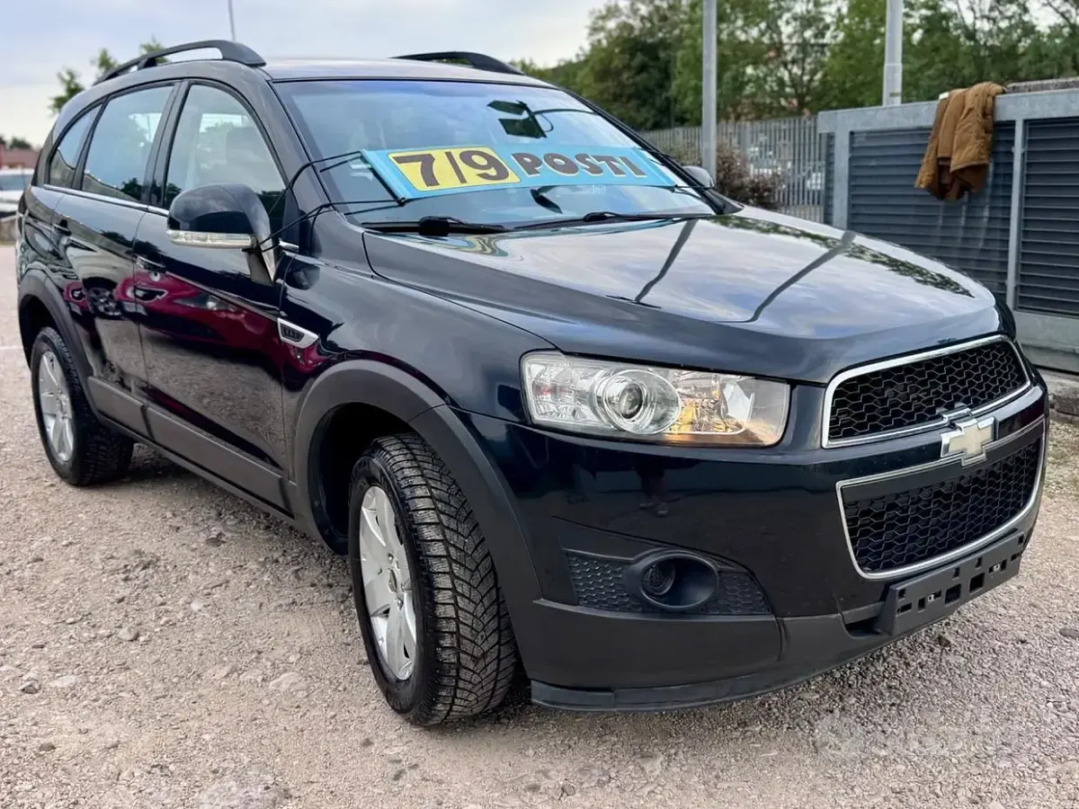 Usata Chevrolet Captiva 163 CV (119 kW) 2013 Nero SUV
