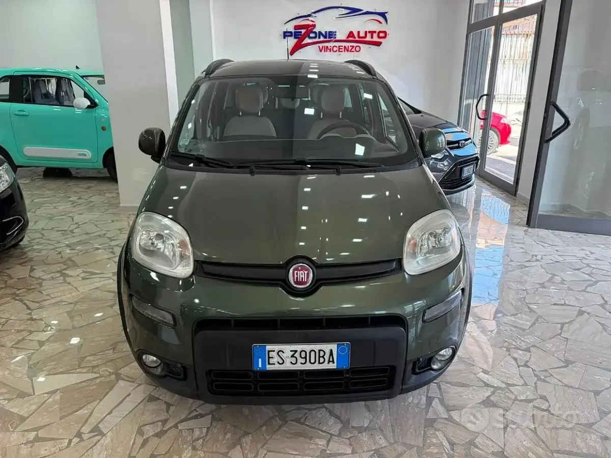 Usata Fiat Panda 84 CV (61 kW) 2013 Verde Utilitaria
