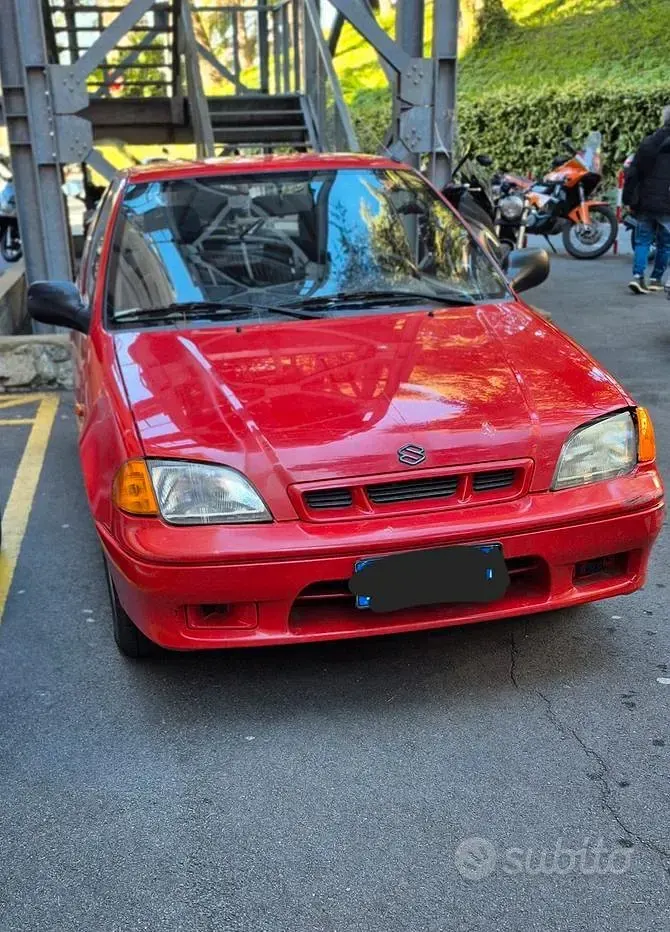 Usata Suzuki Swift 1991 Rosso