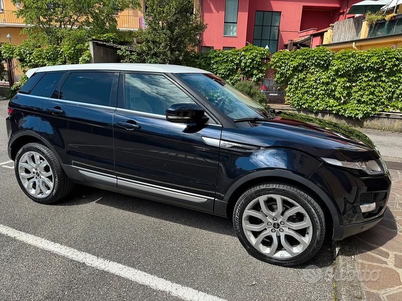 Usata Land Rover Range Rover evoque 150 CV (110 kW) 2012 Blu SUV