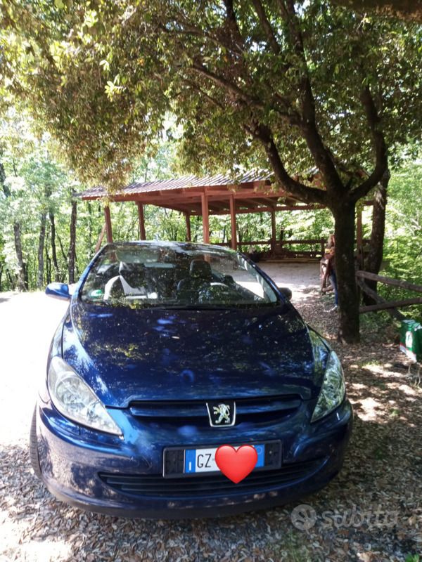 Usata Peugeot 307 CC 136 CV (100 kW) 2005 Blu Cabrio