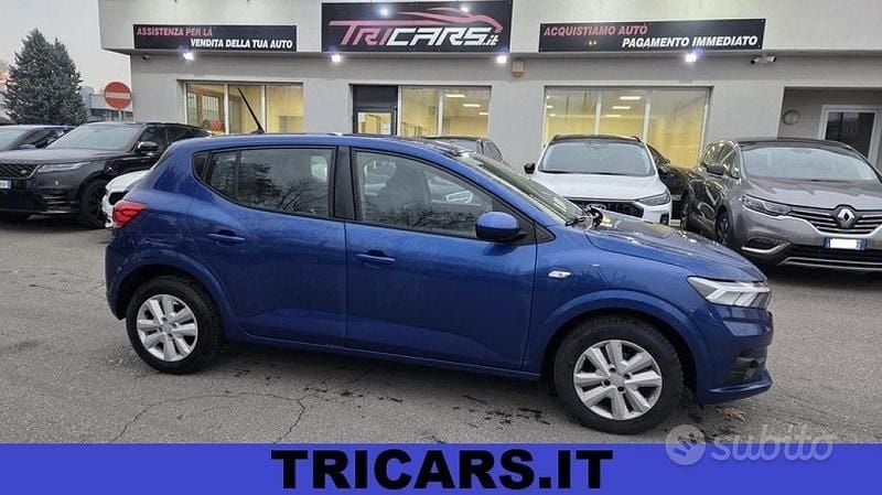 Usata Dacia Sandero Expression 100 CV (73 kW) 2023 Blu Berlina
