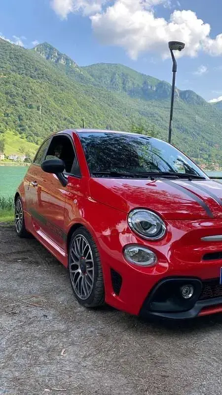 Usata Abarth 595 145 CV (106 kW) 2017 Rosso Utilitaria