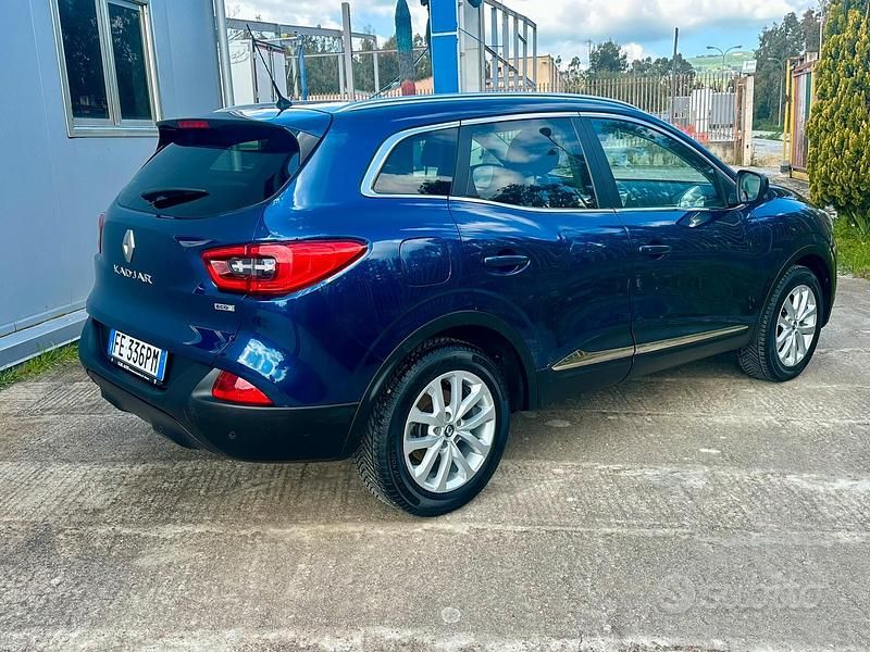 Usata Renault Kadjar 110 CV (80 kW) 2016 Blu SUV