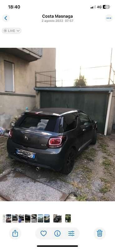 Usata DS Automobiles DS3 Cabriolet Performance 99 CV (72 kW) 2017 Cabrio