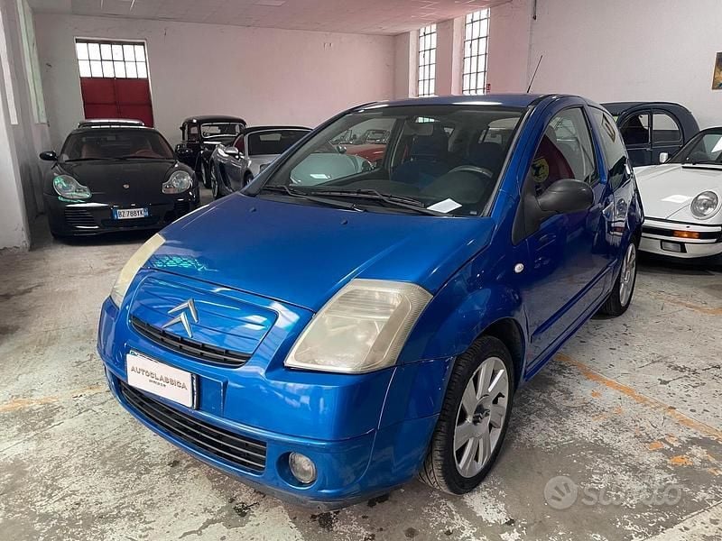 Usata Citroën C2 Elegance 59 CV (43 kW) 2008 Blu Utilitaria
