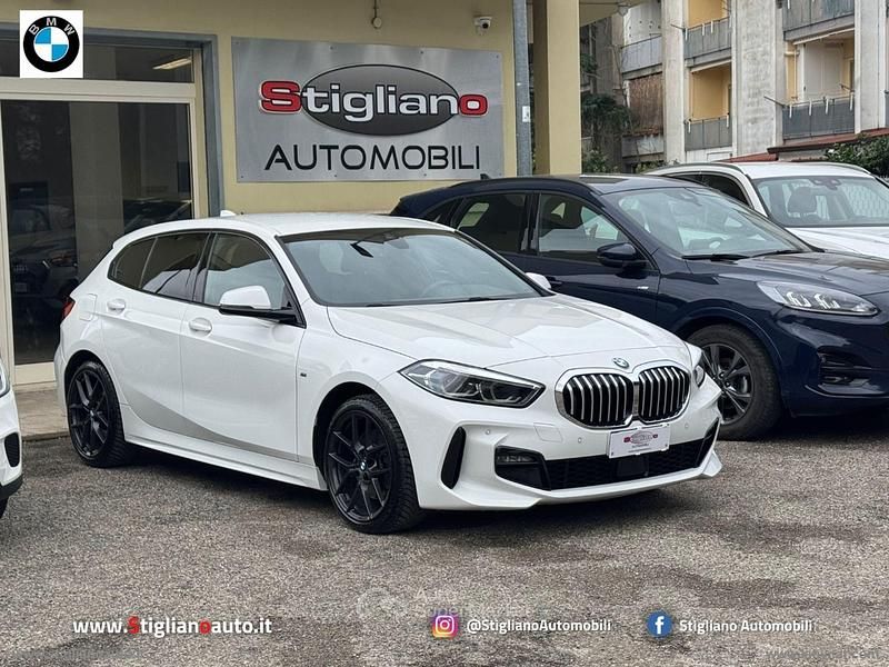 Usata BMW 116 M Sport 116 CV (85 kW) 2020 Bianco Utilitaria