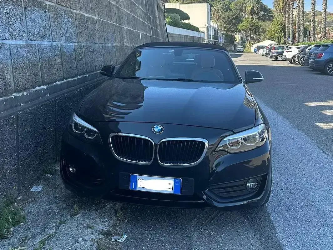 Usata BMW 220 Luxury Line 184 CV (135 kW) 2019 Nero Cabrio