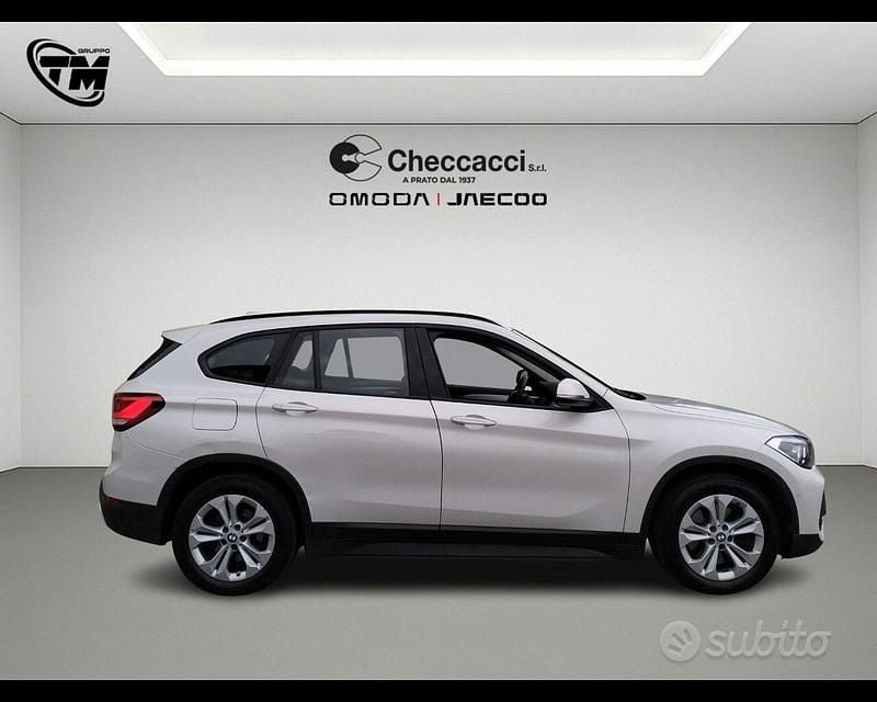 Usata BMW X1 Advantage 220 CV (161 kW) 2021 Bianco SUV