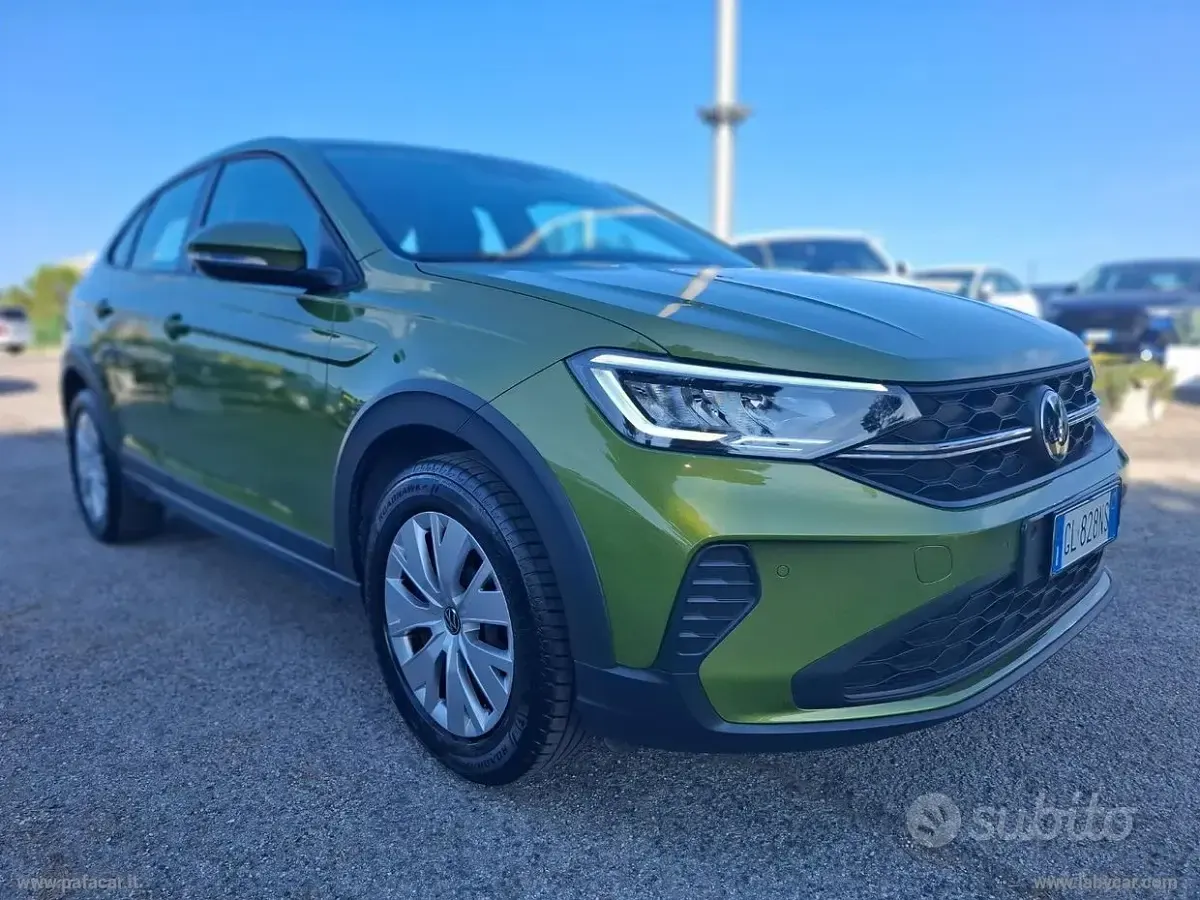 Usata VW Taigo Life 95 CV (69 kW) 2022 Verde SUV