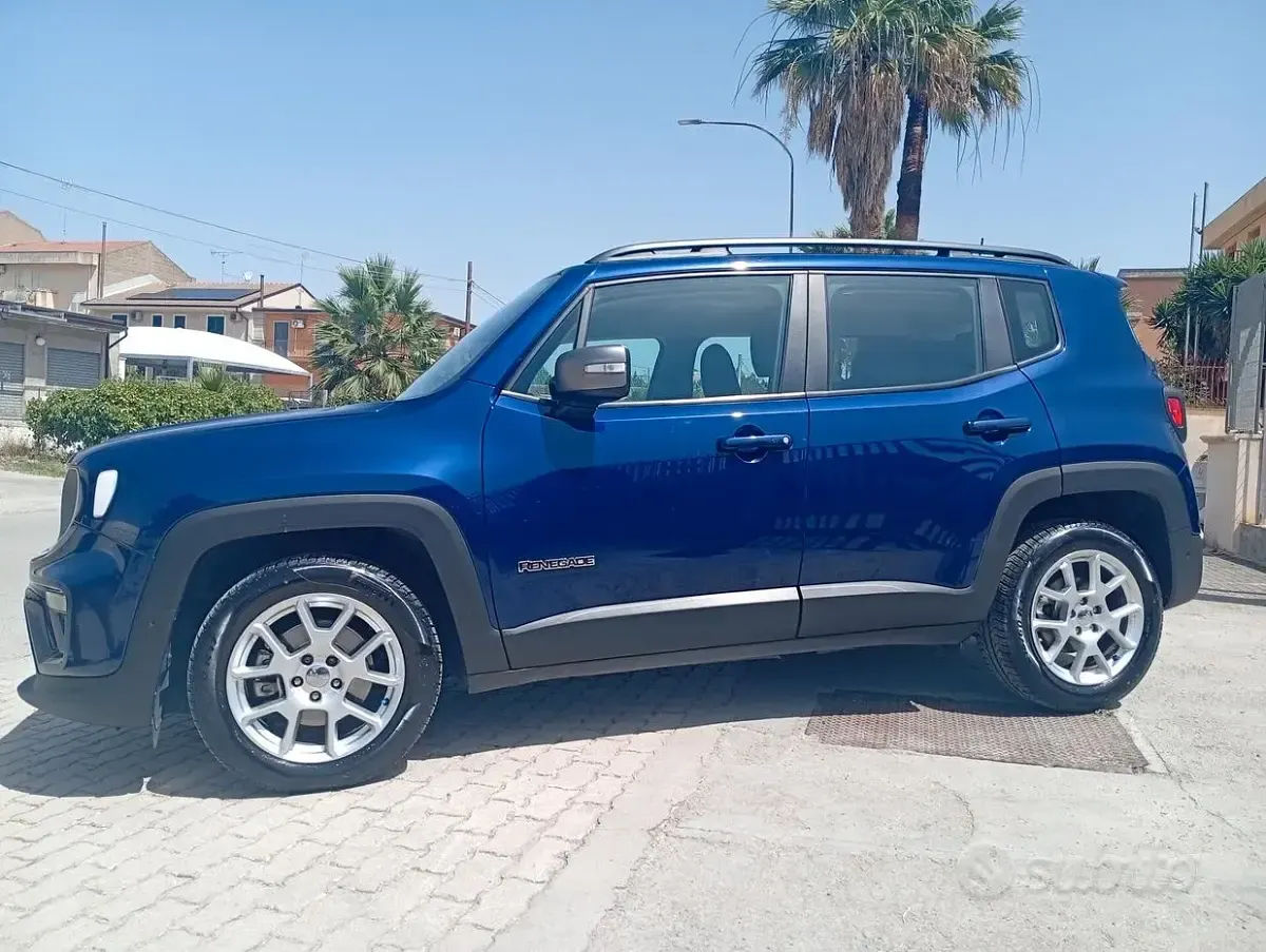 Usata Jeep Renegade Limited 120 CV (88 kW) 2018 Blu SUV